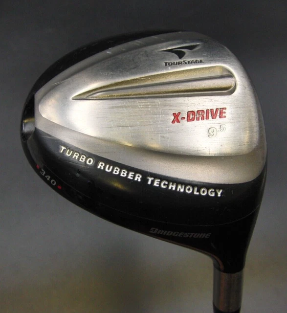 Bridgestone TOURSTAGE X-Drive 340 9.5º Driver Stiff Graphite Shaft Golf Pride Bridgestone TOURSTAGE X-Drive 340 9.5º Driver Stiff Graphite Shaft Golf Pride