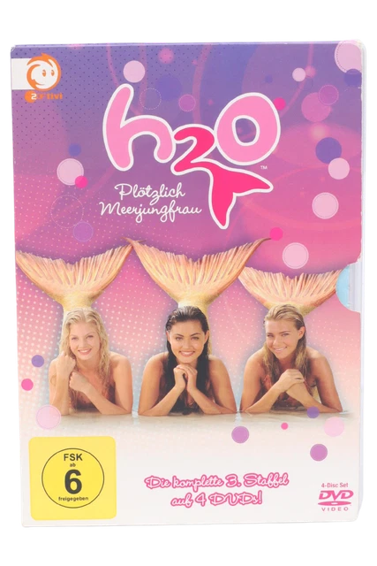 H2O PLÖTZLICH MEERJUNGFRAU Staffel 3 DVD-Set rosa FSK 6 EUR 13,95