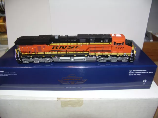 Athearn Genesis Ho Scale Bnsf Es44Dc Diesel Loco ,Non Dcc, New/Ob