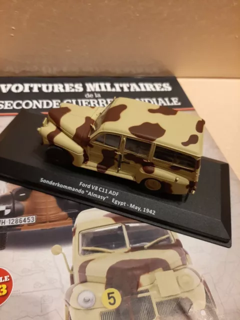 Ford V8 C11 ADF au 1/43 véhicule militaire altaya