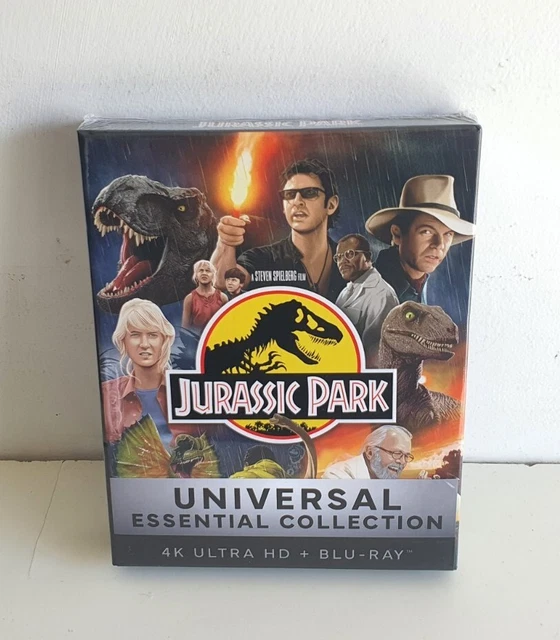JURASSIC PARK 30TH Anniversary Steelbook - 4K Ultra HD + Bluray ...