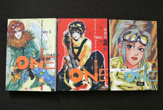 Manwha My Boo Scan Vf LOT MANWHA MANGA ONE - DREAM OF GENERATION NEO X - LEE VIN Tomes 1 à 3