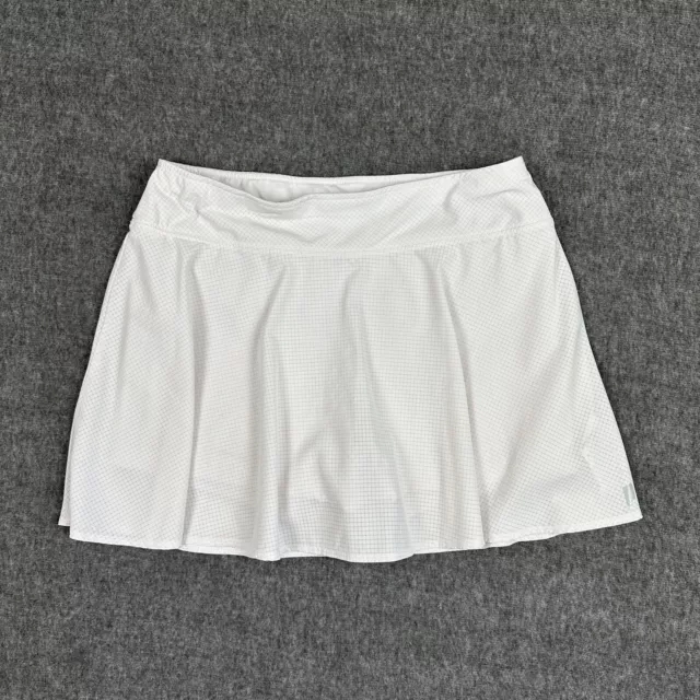 PRINCE Women’s Skort Skirt Size Medium Golf Tennis Pickleball White