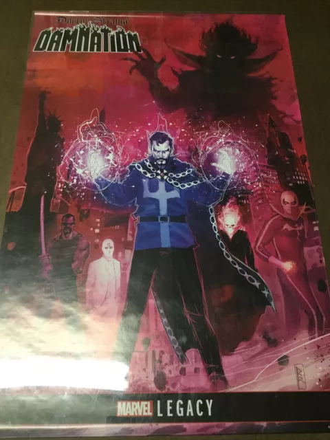 Marvel Comics Legacy Doctor Strange Damnation Poster by Reis 24" x 36" New