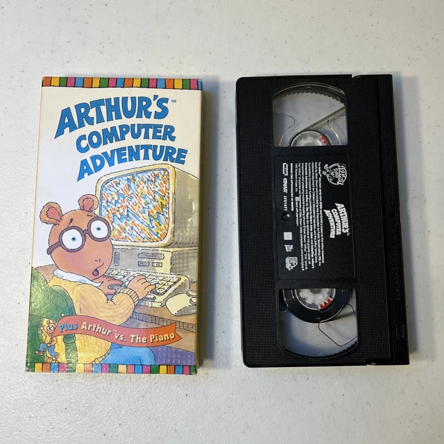 ARTHUR ARTHUR’S COMPUTER Adventure VHS 1999 30 Minutes PBS Wgbh Video ...