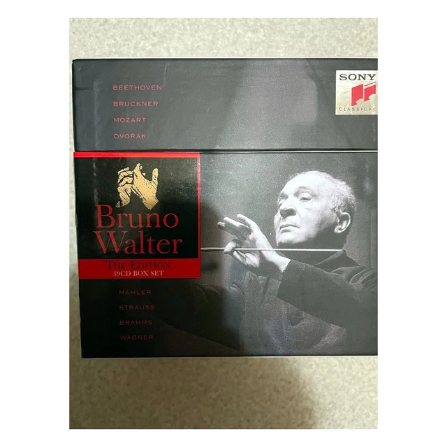 BRUNO WALTER THE Edition 39CD Box Set Sony Classical Conductor