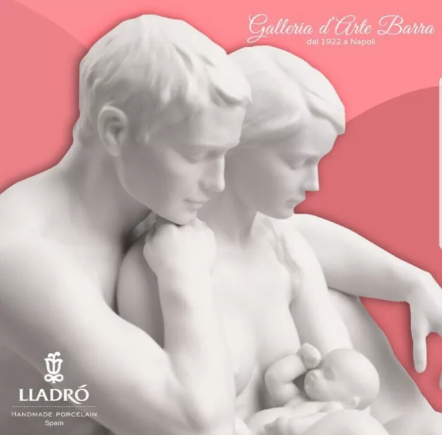 Lladró Porzellan Artistica.by Lladro. Die Famiglia. L'Essence Der Lebens