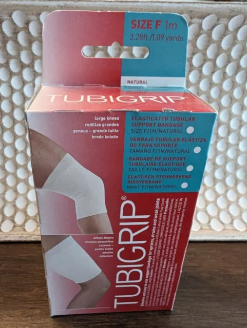 MOLNLYCKE Tubigrip Elasticated Tubular Bandage Natural Size F 1m 3.28ft