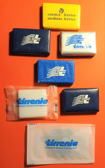 SAPONETTE mignon   Sponsor NAVI TRAGHETTO   per COLLEZIONISTI interessati