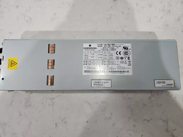 EMERSON DS1200-3-002 EX4500-PWR1-AC-FB 1200W Power Supply