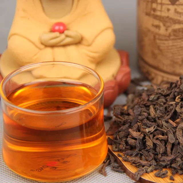 100g Chine Puer Thé Mûr Puer Thé Yunan Noir Thé Biologique Conserve Alimentaire 2