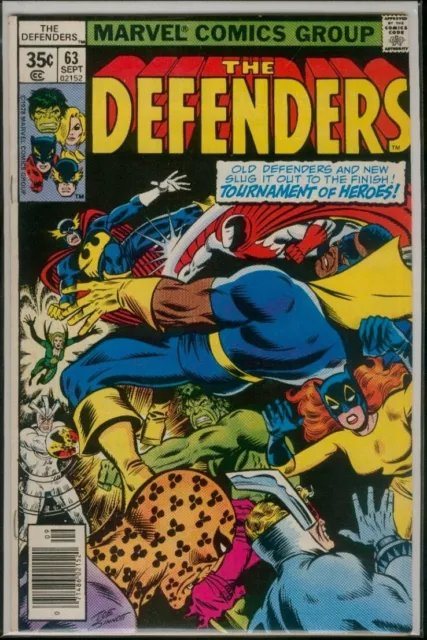 Marvel Comics The DEFENDERS #63 Hulk Valkyrie Nighthawk Hellcat VFN/NM 9.0