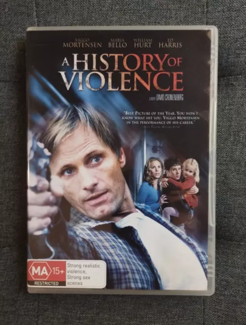 A History Of Violence DVD David Cronenberg Viggo Mortensen Region 4