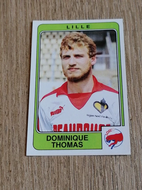 N°123 JEAN-MARIE AUBRY LILLE LOSC DOGUES PANINI FOOT 97 FOOTBALL 1996-1997