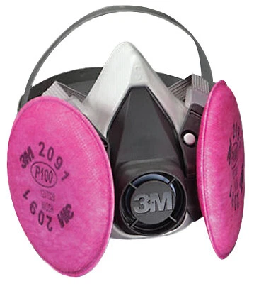 6000 Series Half Facepiece Respirator Assemblies, Small 3M™ 3m™ 7010383694