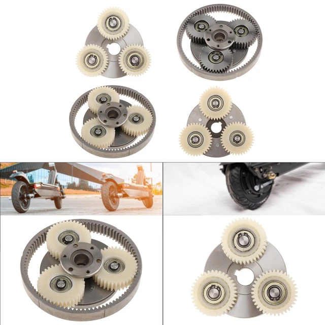 JEU DE 6 Engrenages De Vélo électrique Design Compact En Nylon Et Acier