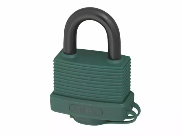 ABUS - Cadenas en aluminium de 70AL / 45mm, vert, à clé identique 6401