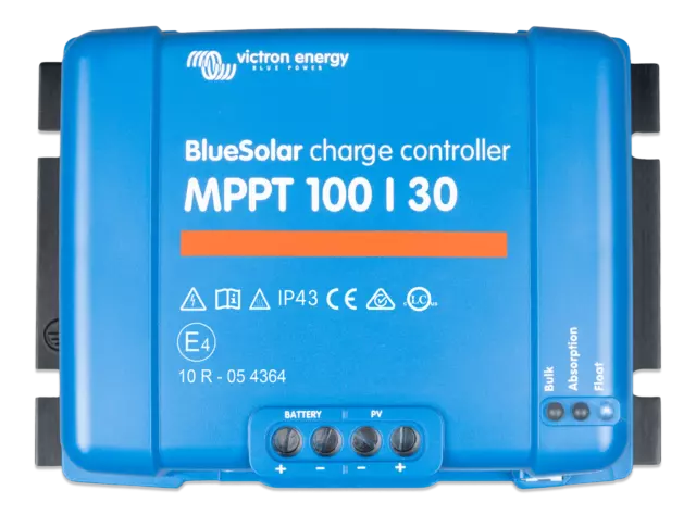 MPPT Solar Laderegler Victron 100/30 BlueSolar 12V 24V (0% MwSt.*) 100V 30A