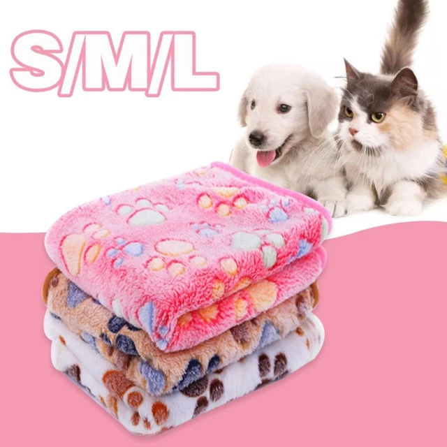 Cojín cama para gatos suave cálido mascota mate acolchado para dormir perros manta