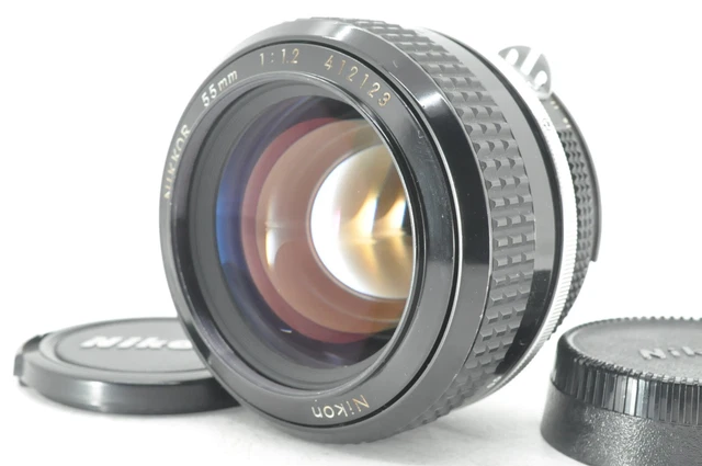 [ Near Mint ] Nikon Nikkor Ai 55mm F/1.2 Standard Prime MF Lens from Japan