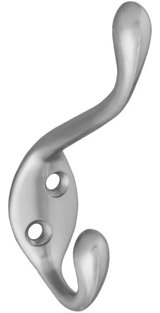 National Hardware N331-082 V167 Heavy Duty Garment Hook, Satin Nickel
