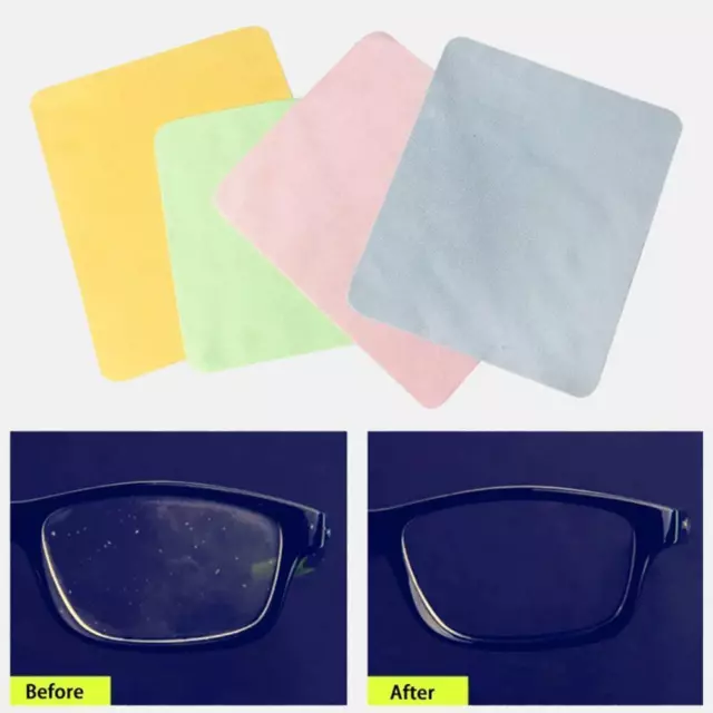 1Pc Your Choice Microfiber Cleaning Cloths For Eyeglasses Lens U2Z9 Camera G2G7