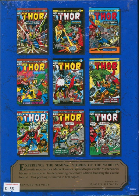 Marvel Masterworks Vol. 221 - The Mighty Thor *Sealed/Hardcover* 2