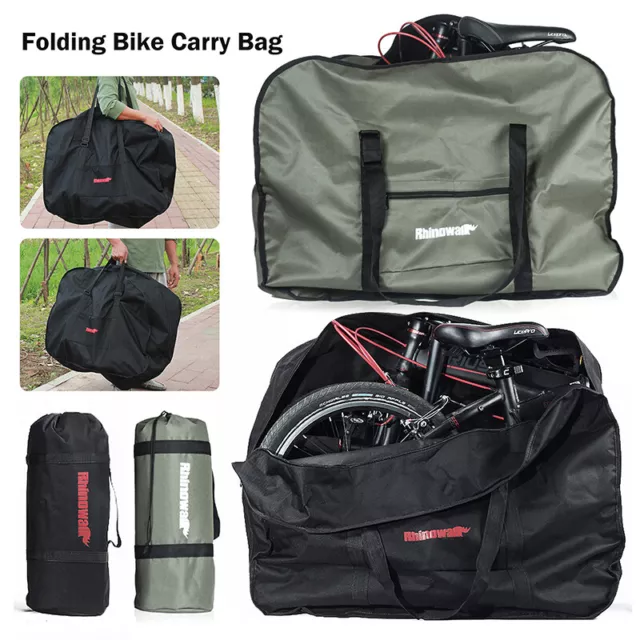 14-26'' Folding Bike Carrier Transport Bag Travel Storage Bicycle Big Capacity