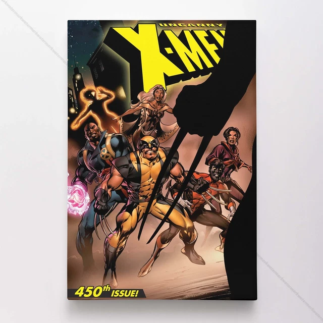 Uncanny X-Men Poster Canvas Vol 1 #450 Xmen Marvel Comic Book Art Print