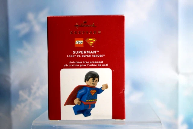 2020 Lego DC Comics Super Heroes Superman KEEPSAKE CHRISTMAS ORNAMENT