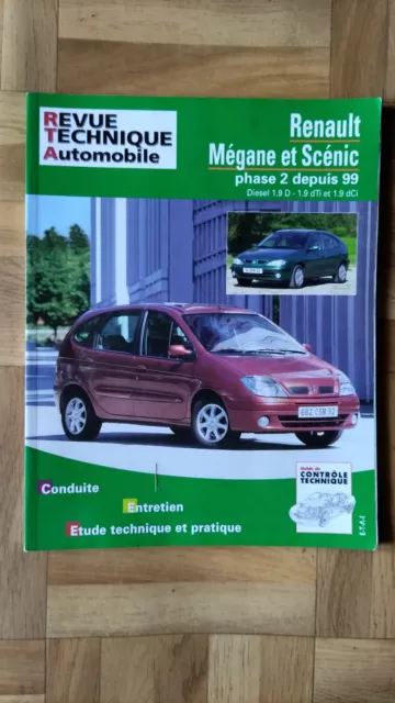 revue technique automobile renault et megane scenic phase 2 depuis 1999