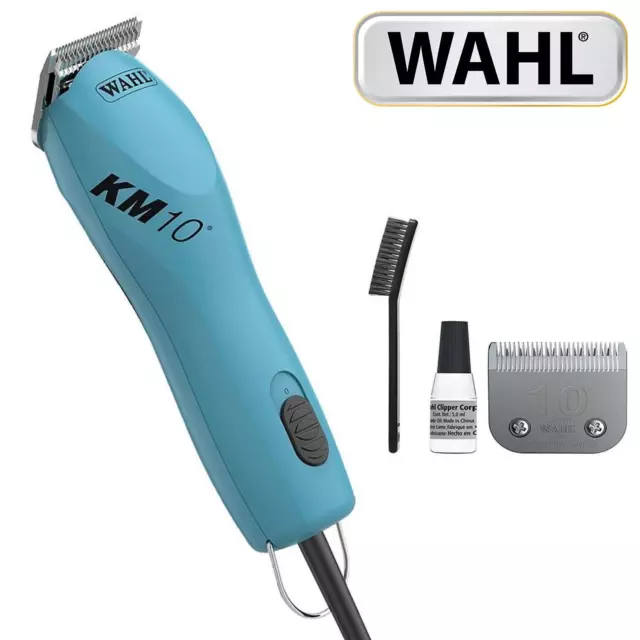 Wahl Corded KM10 Professional Dog Clipper Grooming Set 3.8mm No.10 Blade