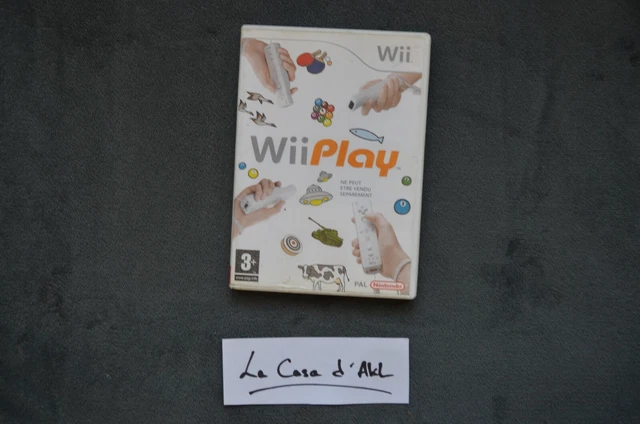 Jeu Wii Play - Version Française Complète - Nintendo Wii - Très Bon état