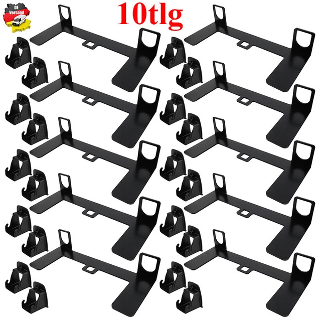 10x Asiento Universal Infantil Fijación Asiento de Coche Infantil Cinturón Fijación ISOFIX