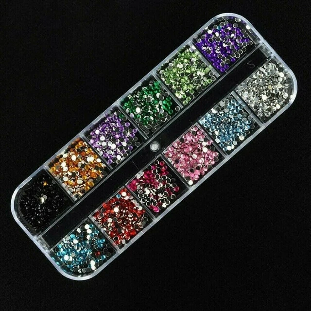 3000pcs Larme Art Ongles Gemmes Strass Décoration pour Gel UV Acrylique NR9