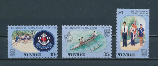 Tuvalu  204-6 MNH, Boys Brigade, 1983