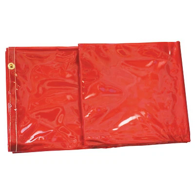 Welding Curtain, 10 Ft X 6 Ft, Pvc, Orange, 14 Mil ORS Nasco Best Welds