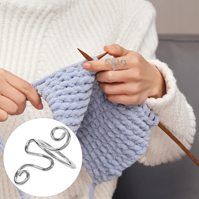 Fonyiunce Set di 5 Ripiani in Vimini in Legno, 10 cm, per Uncinetto, per Uncinetto, Cerchi Bianchi, Crochet Basket, Base in Legno Naturale, per Cesti fai da te, Accessori, Fondo Tascabile, Uncinetto