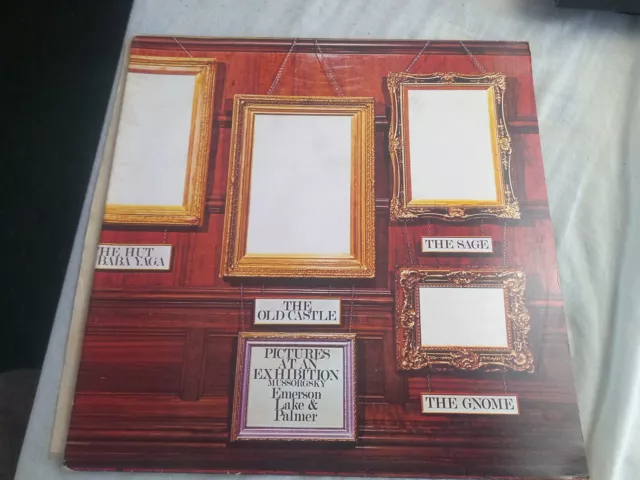 Emerson Lake & Palmer - (Pictures at an Exhibition) UK Vinyl Lp 1972