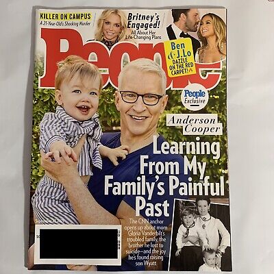 People Magazine September 27 2021 Anderson Cooper Learning From My Family's Past