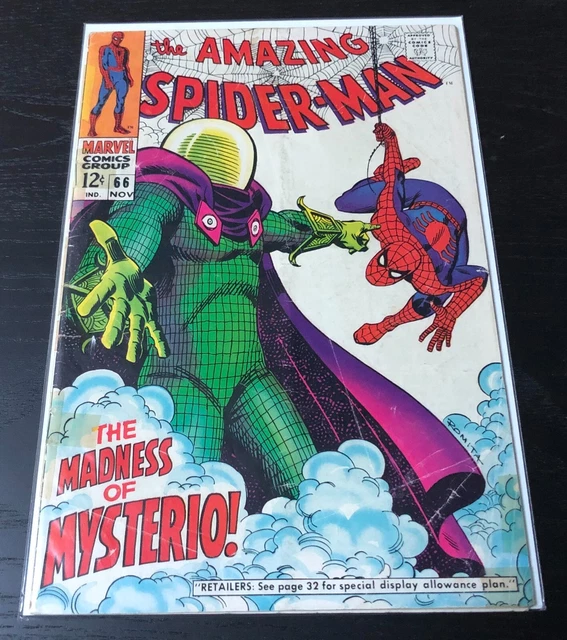 The Amazing Spider-Man #66 (Marvel Comics, 1968) The Madness of Mysterio