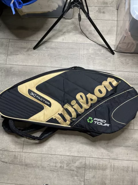 Wilson pro tour k factor tennis bag sale