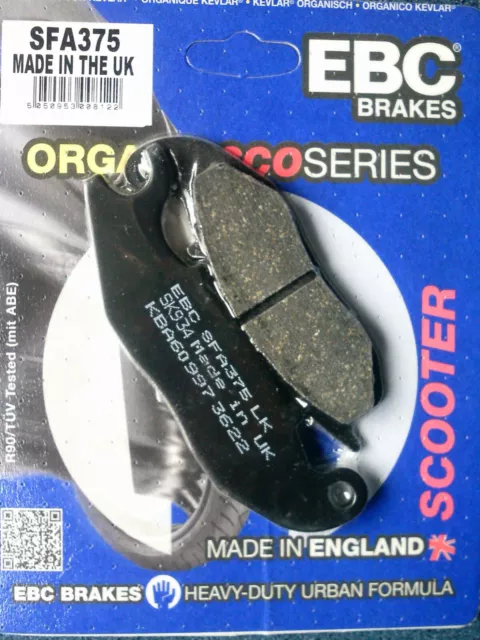 Honda CBR 125 JC34 JC39 JC50  Bremsbeläge  Bremsklötze EBC vorne Vorderrad