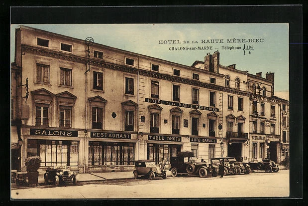 CPA Chalons-sur-Marne, Hôtel de la haute Mère-Dieu