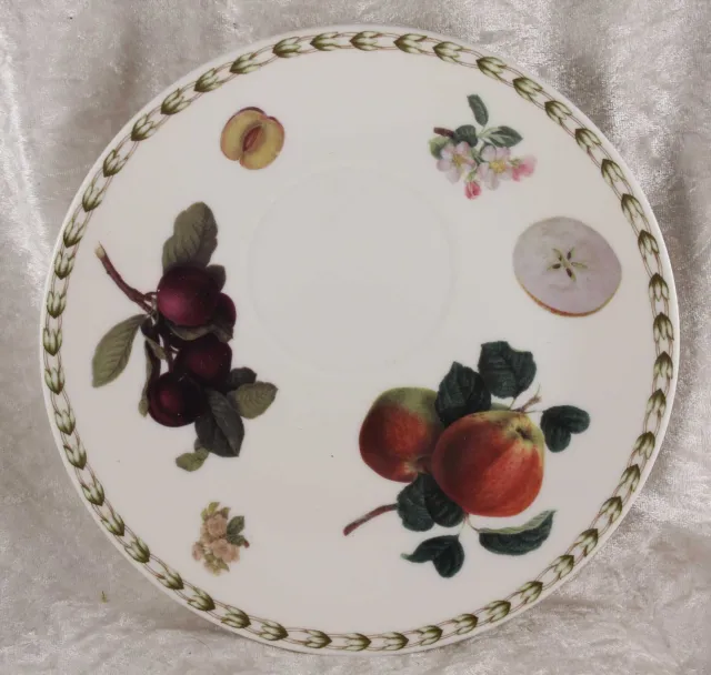 Queens Hookers Fruit Royal Horticultural Society breakfast plates x 2