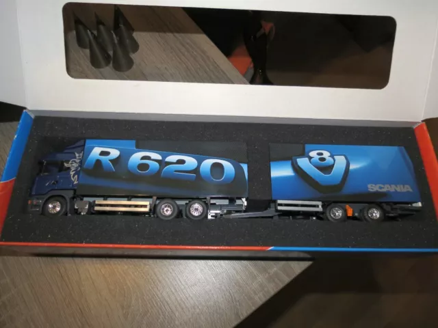 Tekno - Scania R620 V8 HIGHLINE TRUCK TRAILER  (9608) neu 2