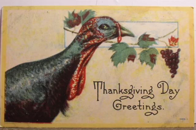 Thanksgiving Day Greetings Postcard Old Vintage Card View Standard Souvenir Post