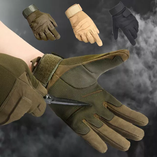 Tactical Gloves Tough Outdoor Military Combat Gloves Full Finger Cycling Gloves