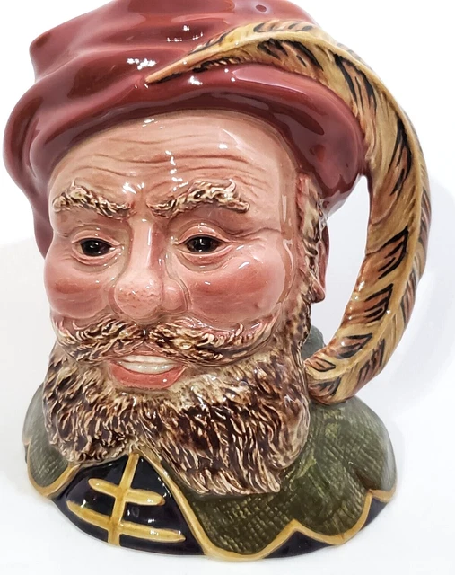 Vintage Sir John Falstaff Beer Mug by Beswick from England 7 1/4" Shakespeare