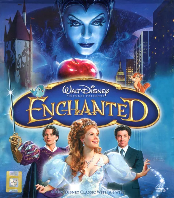 2007 Walt Disney Presents Enchanted Amy Adams Original Video CD VCD Set Rare HTF